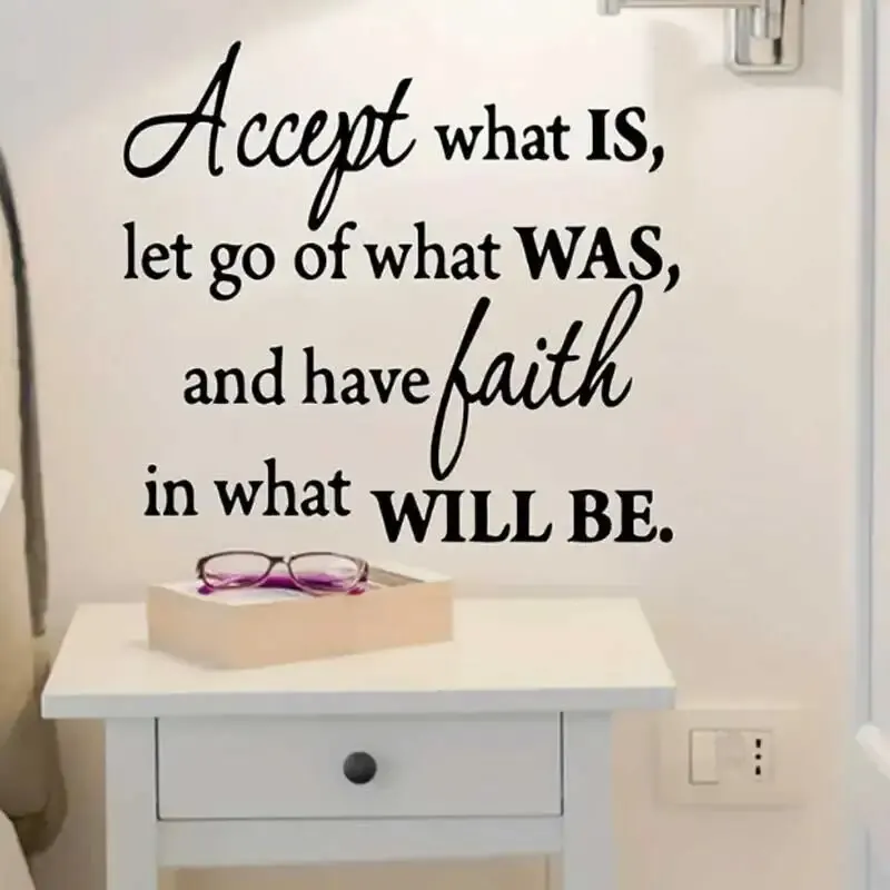 Wall Stickers Motivational Quotes Wall Stickers DIY Decorative Stickers Reusable Matte Wall Positive Energy Decoration