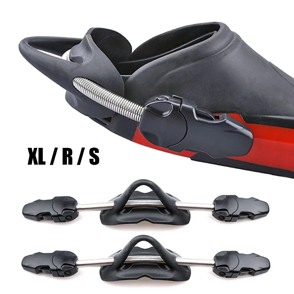 

Steel Diving Replacement Scuba Flippers Heel Strings Spring Buckle Swimming Fins Shoelace Diver's Shoes Straps For 2PCS