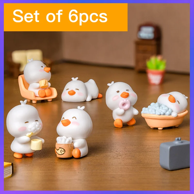 Miniatures Model Cute Ornament Home Car Decoration Figurines Crafts Toys Resin Mini Landscape Home Accessories Supplies Gifts