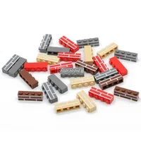 Marumine 30PCS 1x4 Build Brick House Wall Bulk Building Blocks MOC City Street View Parts Accessories Compatible with 15533 3010 2