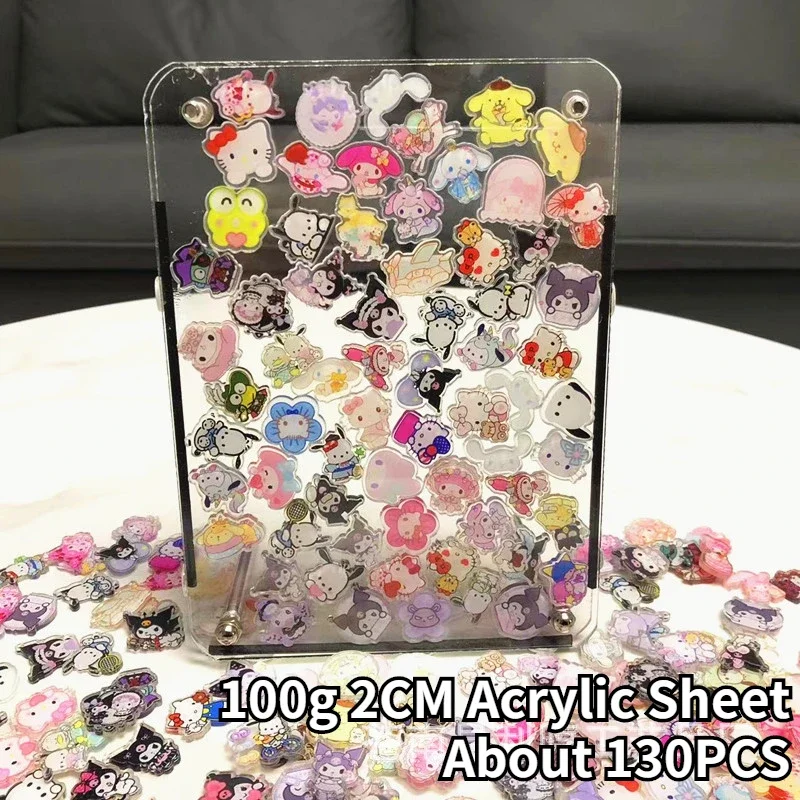 

130 шт., прозрачные акриловые листы Sanrio, 2 см