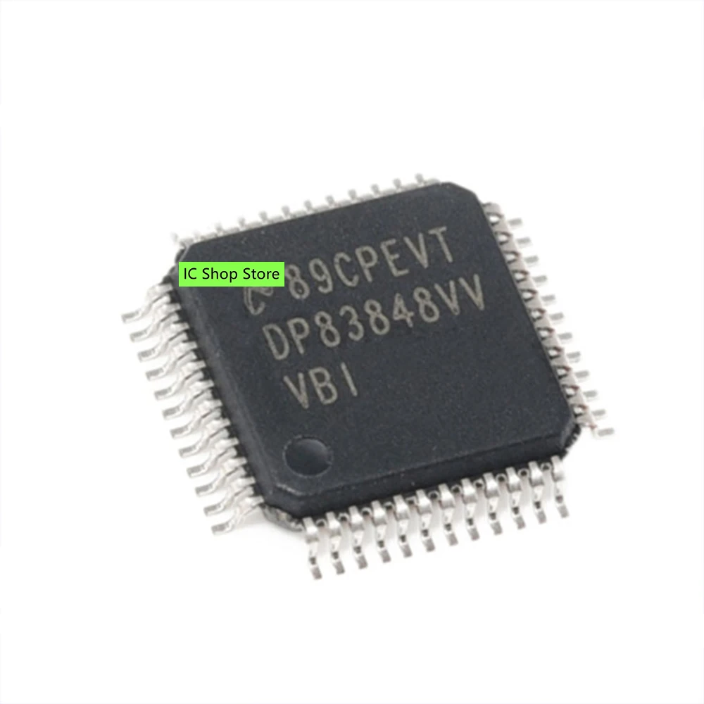 

2Pcs/Lot DP83848CVVX/NOPB LQFP-48 DP83848CVV 100% Original Brand New