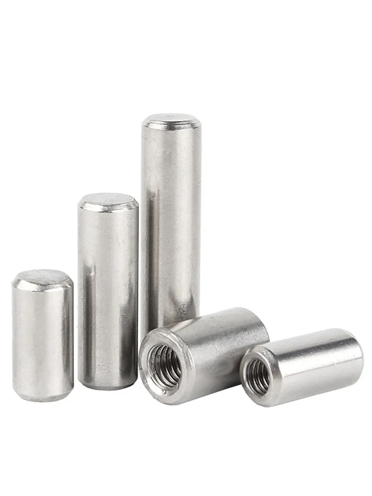 M3 M4 M5 M6 304 Stainless Steel Internal Thread Cylindrical Pin GB120 Inner Tooth Positioning Pin Single Hole Locating Dowel,cylindrical locating dowel pin
