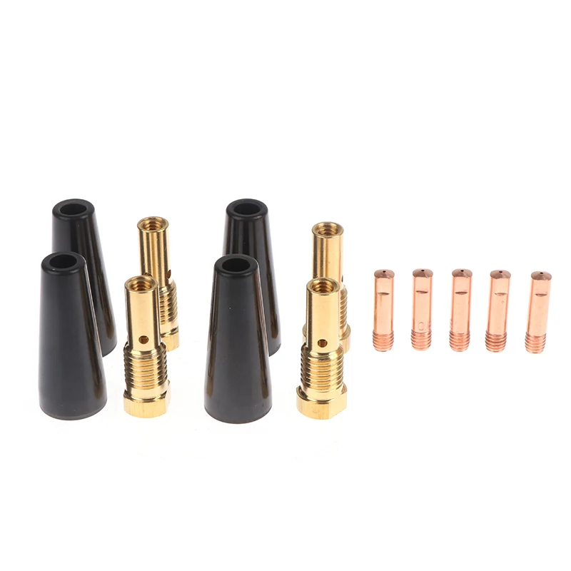 

7Pcs/set Gasless Nozzle Tips For Century FC90 Flux-Cored Wire Feed K3493-1 035 0.8/0.9/1/1.2mm FC90 MIG Welder Welding Torch