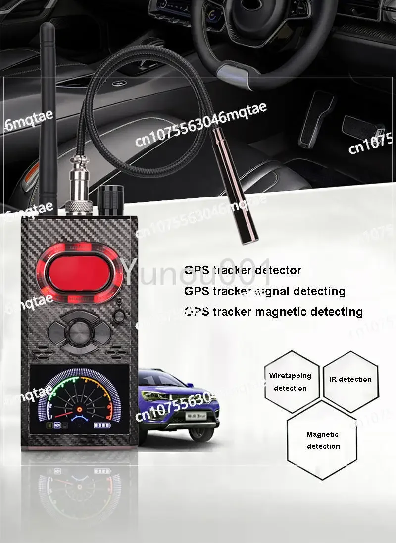 K99 Portable K99 Handheld SPY Detector Bug Detector GPS Tracker Signal Detection GPS Tracker Magnetic Detection spy gadgets