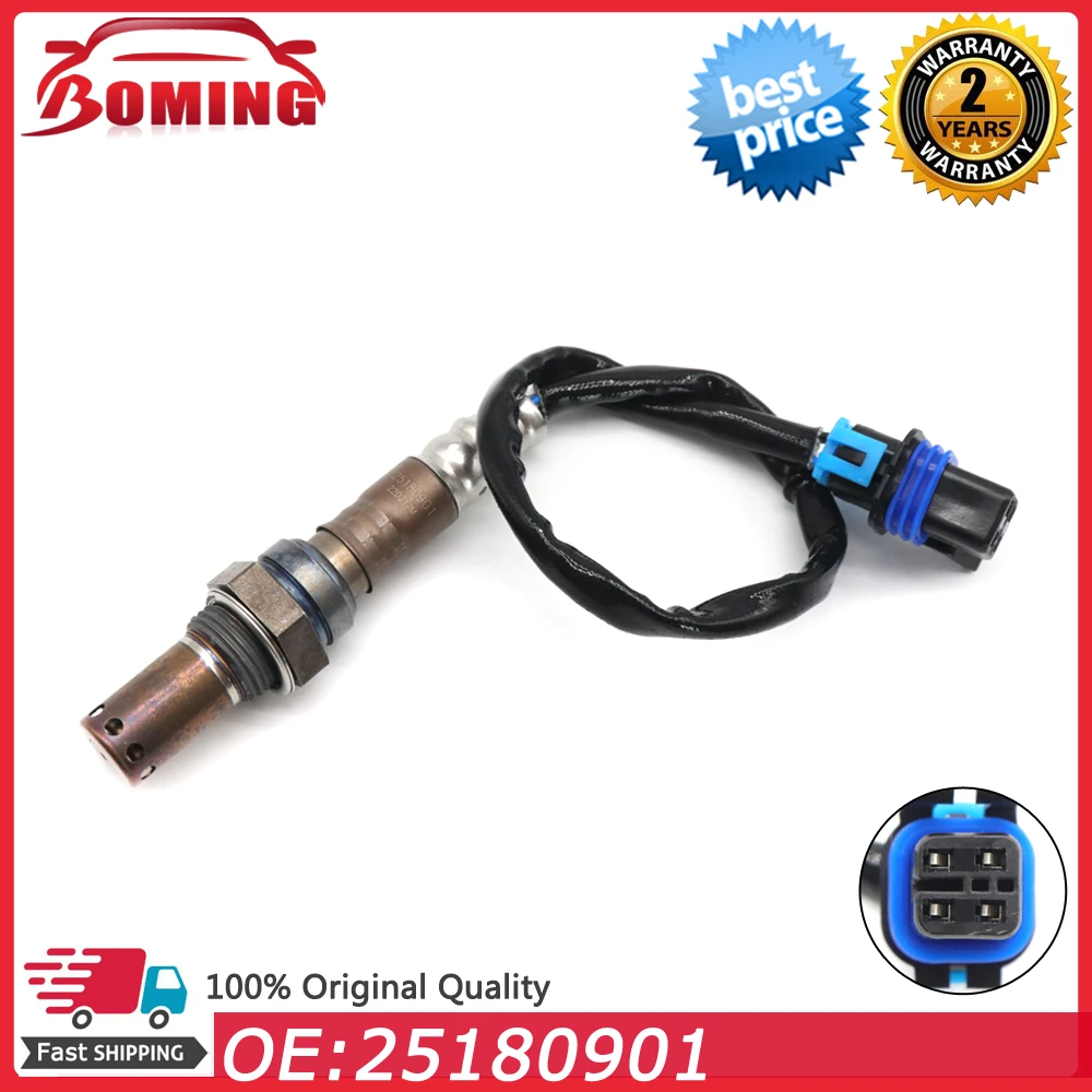 Sensor de oxígeno con sonda Lambda para coche, accesorio de medición para CHEVROLET 25180901, 2013, 2014, 2015 y 2013, 2015| | - AliExpress