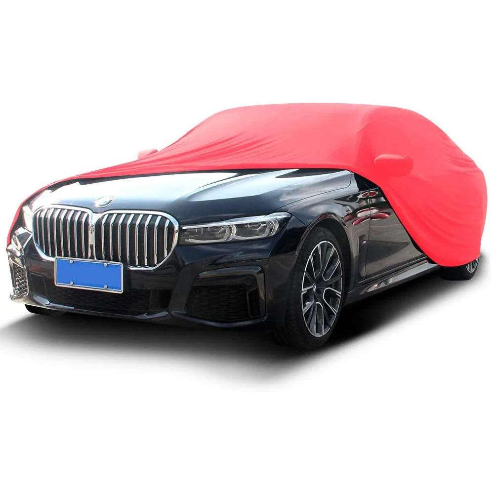 

Customized Logo Hot Selling Breathable Super Stretch Dust proof Indoor Spandex Car Cover