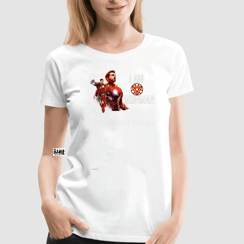 Marvellous Tony Stark I Am Iron Man Adult T Shirt 