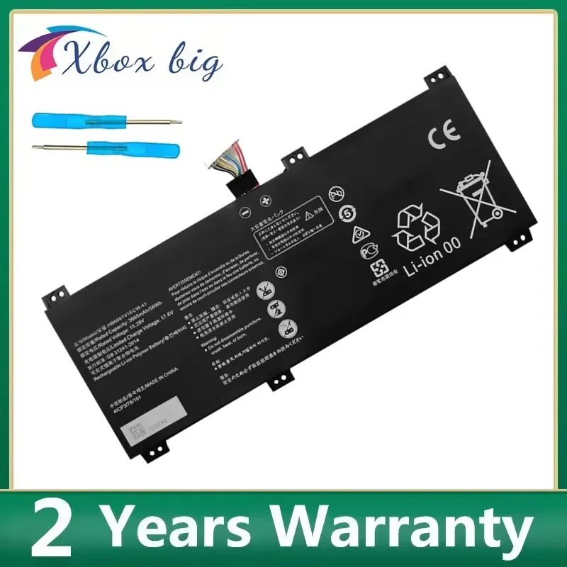 

HB6081V1ECW-41 Laptop Battery For Huawei MagicBook Pro 2020,10210U HB60,Honor V700,MateBook D 16,HLY-W19RP,HBL-W19 W29 HYM-W56