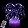 Stitch Lamp 16Colors 3D Night Light with Remote Control Room Decor Valentine's Day Anniversary Birthday Present Christmas Gifts 1
