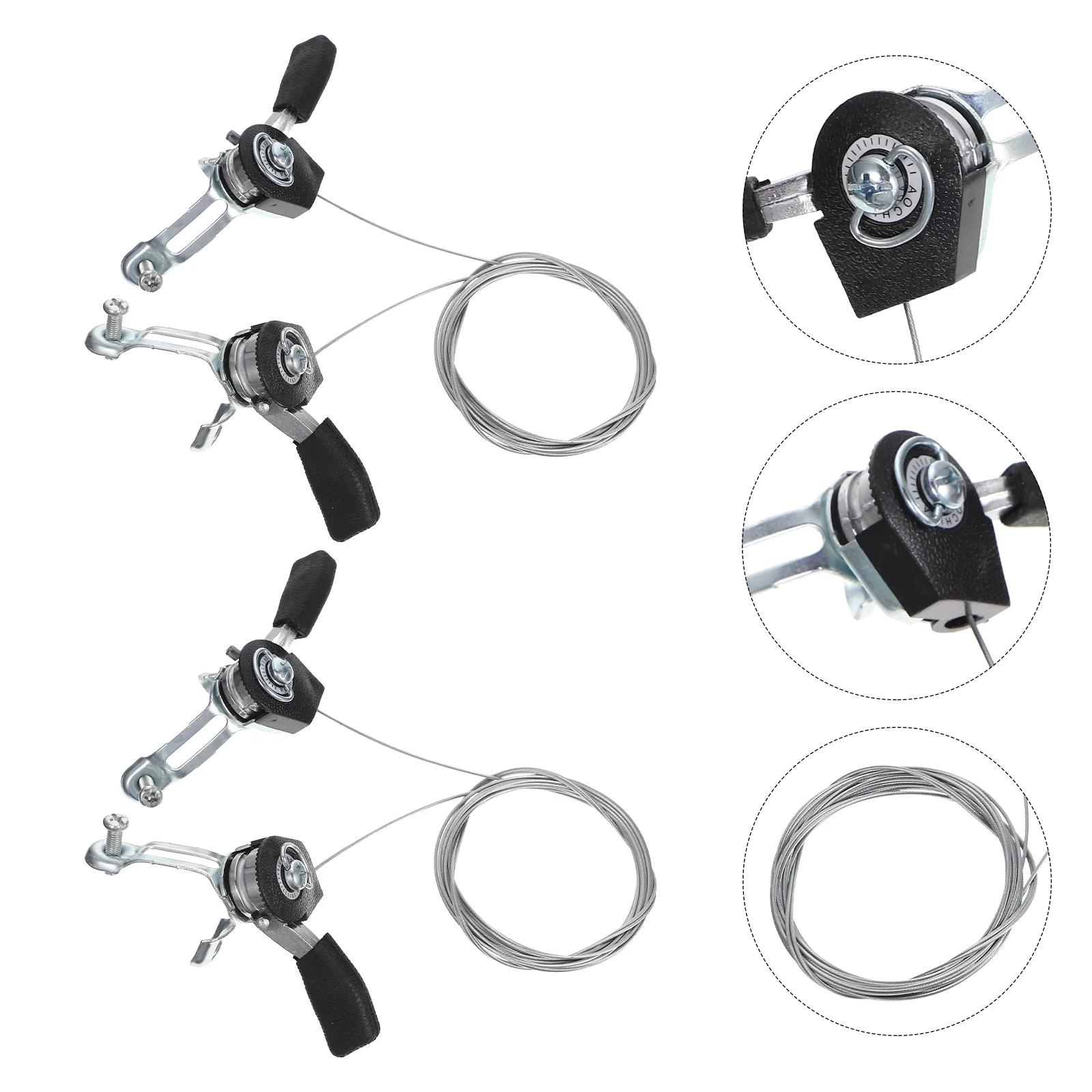 

2pcs Convenient Mountain Bike Shifters Professional Shifter Clamps for Bikes