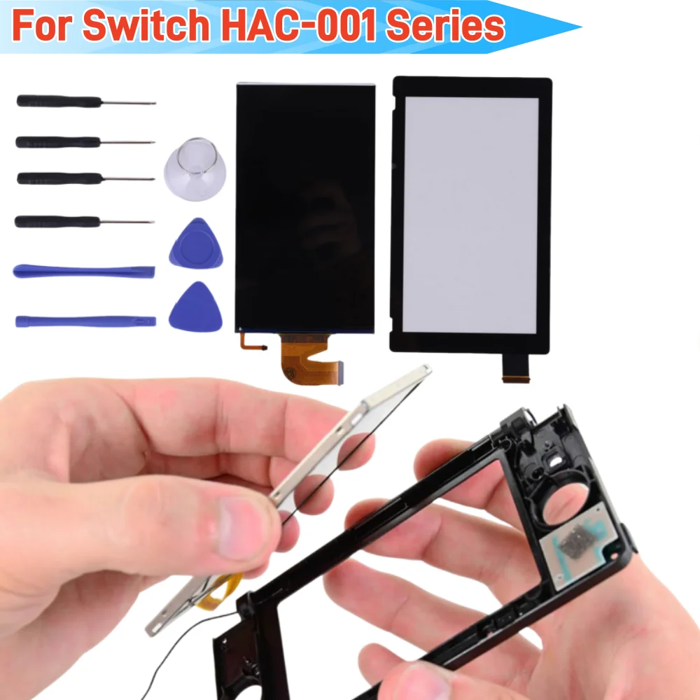 스위치용 교체 LCD 디스플레이 화면 HAC-001/HAC-001(-01) 스위치용 LCD 화면 디지타이저 어셈블리 교체