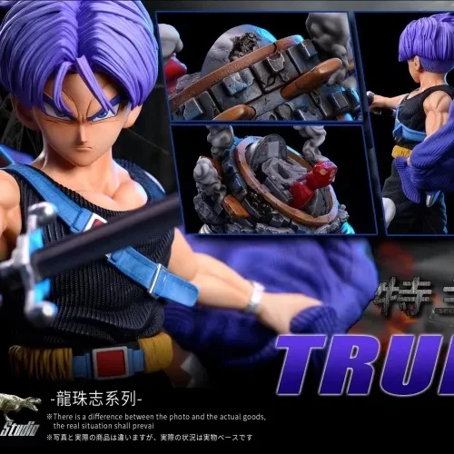 DRAGON BALL Z - Figura Trunks del futuro 29cm. New Big Anime