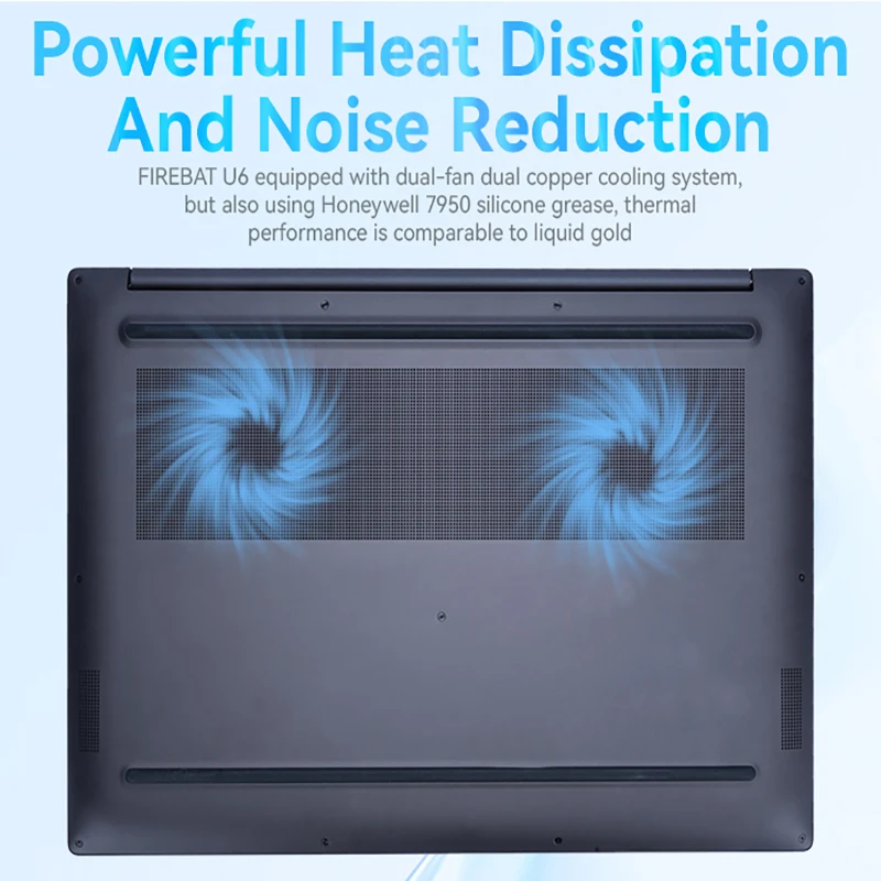 FIREBAT U6 NEW 16 Inch Laptop Ryzen 7 7735H/7840H 2560*1600 DDR5