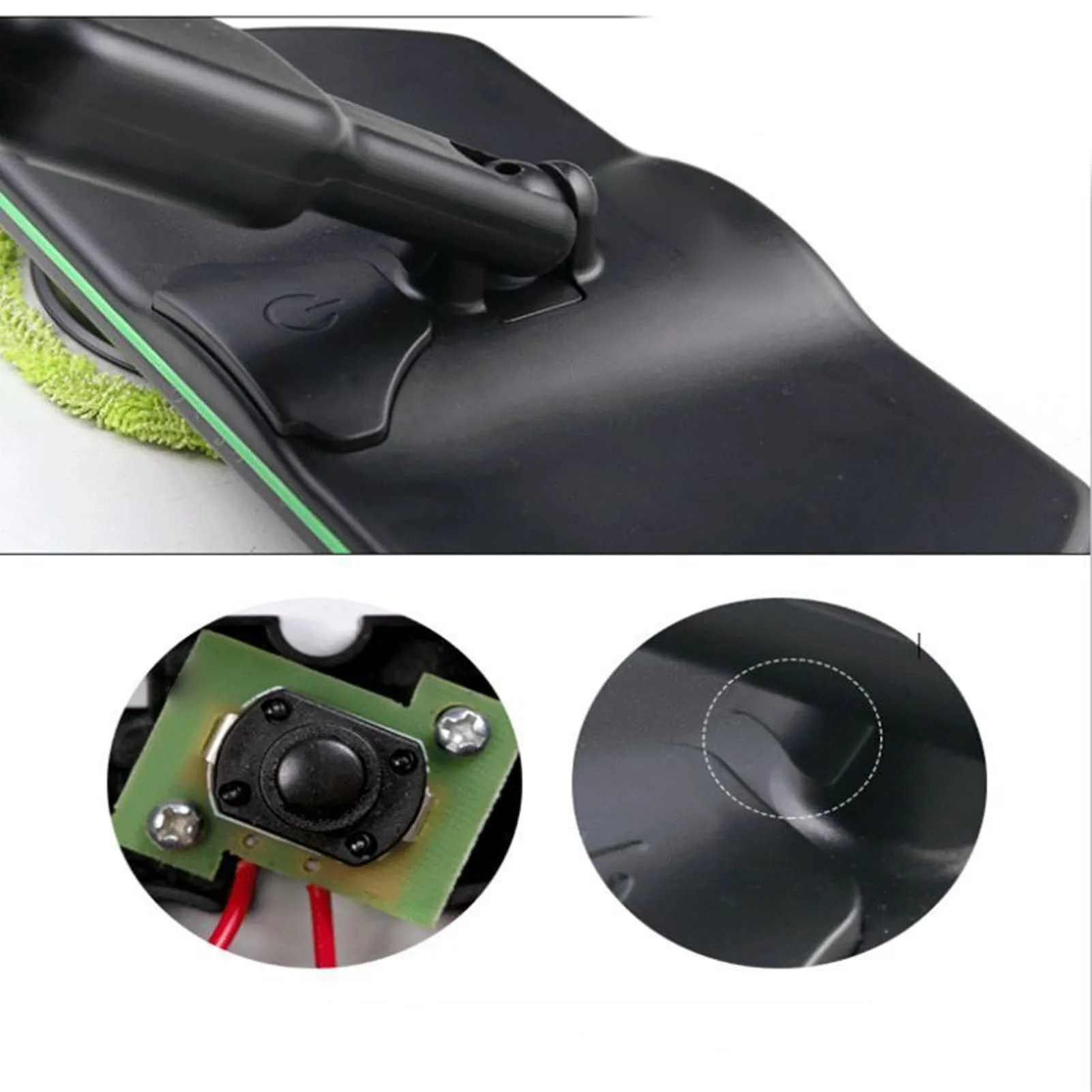 Cordless Spin Mop Handheld Rechargeable Efficient Cleaning Electric Floor Cleaner with Battery EU Plug Electric Mop 3