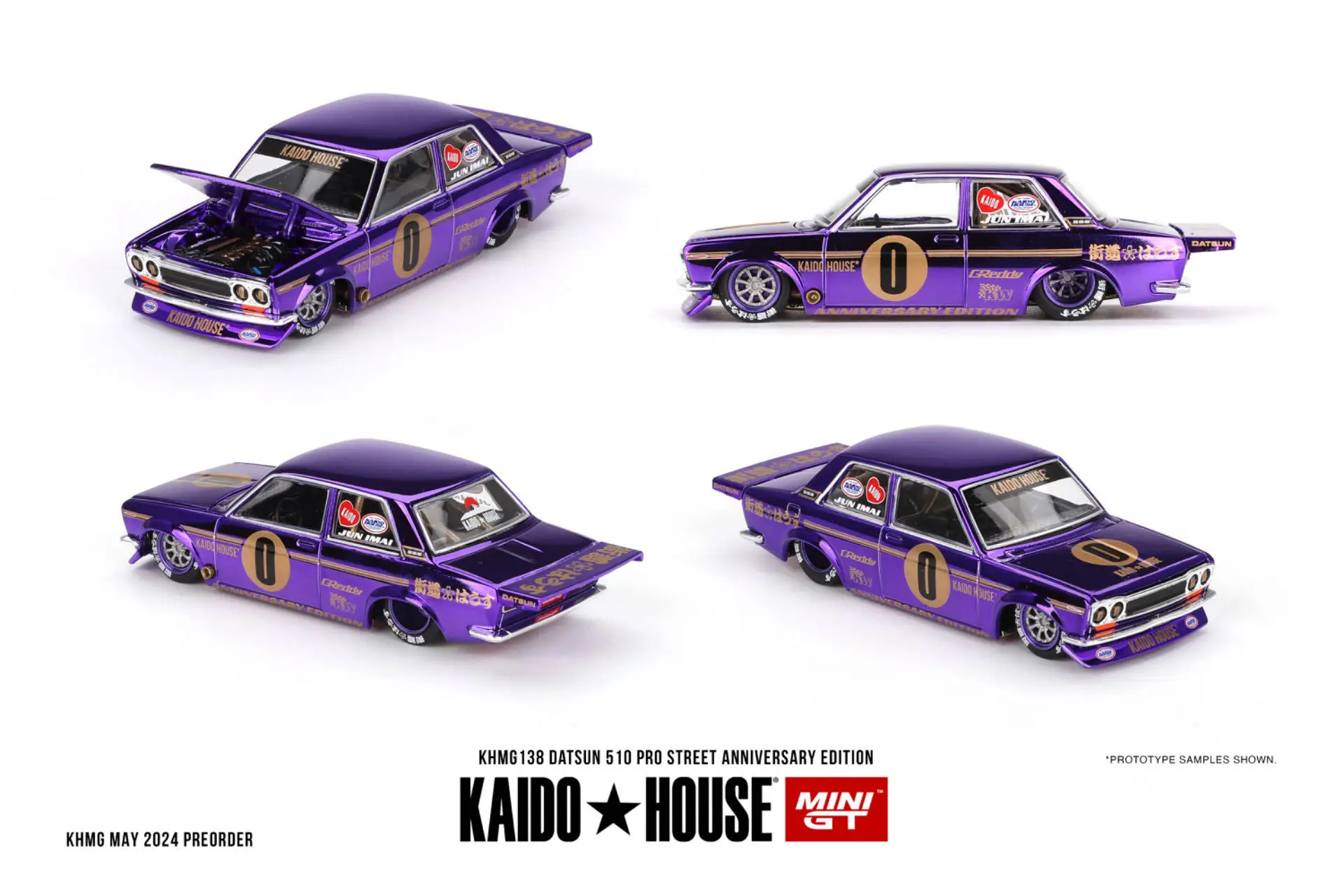 KAIDO HOUSE ミニカーセット 4台 MINIGT Kaido House Datsun Fairlady Z GT V1 1/64