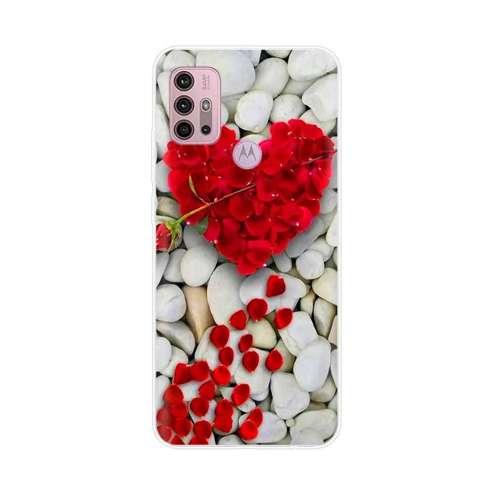 Daisy Design Shockproof Soft Silicone Clear Phone Case
