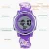 UTHAI CE105 Children's Cartoon LED Electronic Watch 30M Waterproof Kids SmartWatch Luminous Alarm Clock Sports Boys Girls Gift 6