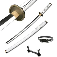104cm Roronoa Zoro Katana Japanese Anime Character Cosplay Weapons Props Bamboo Blade Toy Sword with Belt and Sword Holder 1