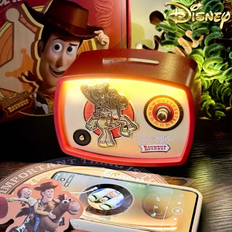 Disney Toy Story 4 Woody Retro Bluetooth Speaker Cartoon Girl Wireless Portable Cute Speaker Creative Festival Regalo Di Compleanno