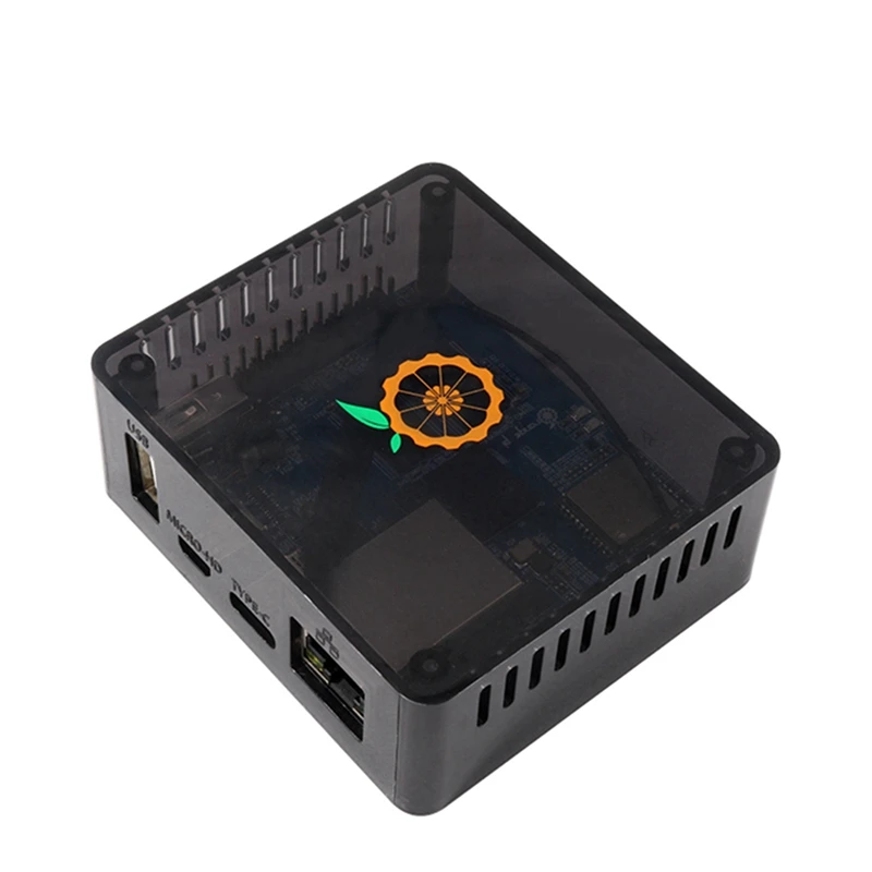 

2X для Orange Pi Zero 2 ABS Black чехол, не может удерживать Плата расширения вместе, может быть установлен только плата разработки