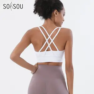 Seamless Sports Bra Effortless Micro Bralettes Women Running Adjustable  Strap Fitness Workout Gym Top Sexy Cross Back Yoga Bra - AliExpress