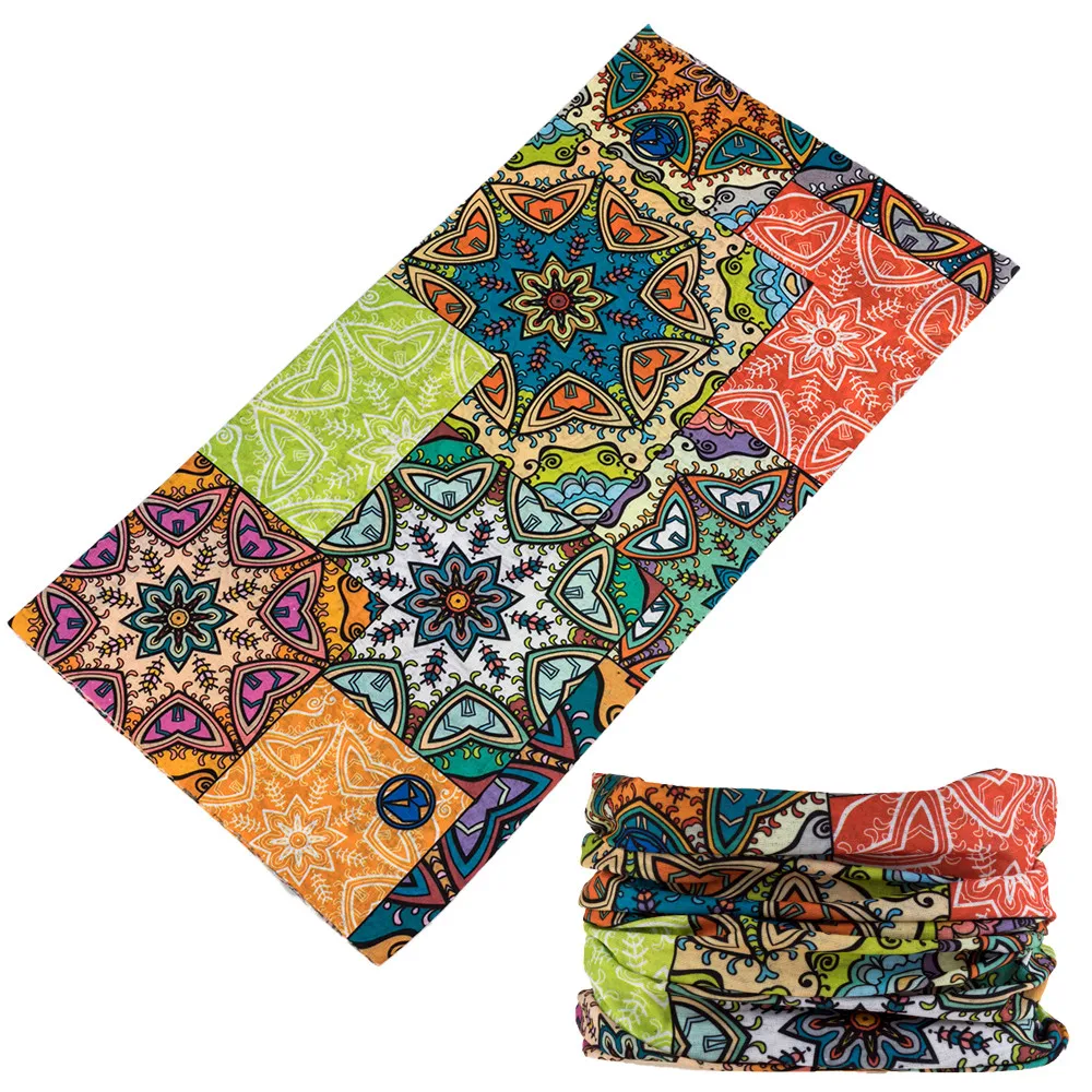 Magic Seamless Tube Bandanas Balaclava - Versatile Face Shield & Neck Scarf