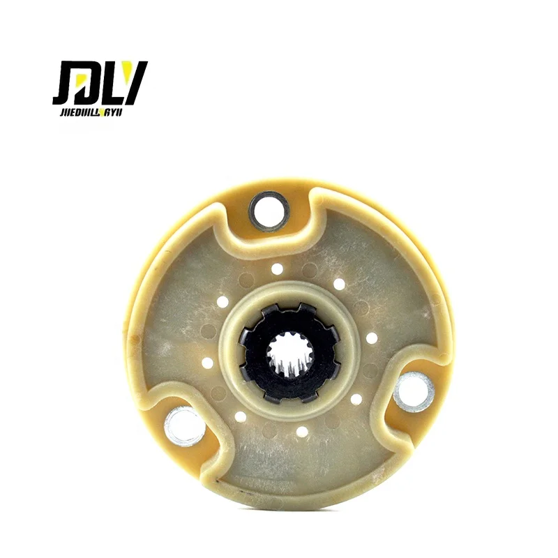Coupling Rubber Flexible Spline Gear Shaft OD 175mm 3Holes 8T E60 For Caterpillar