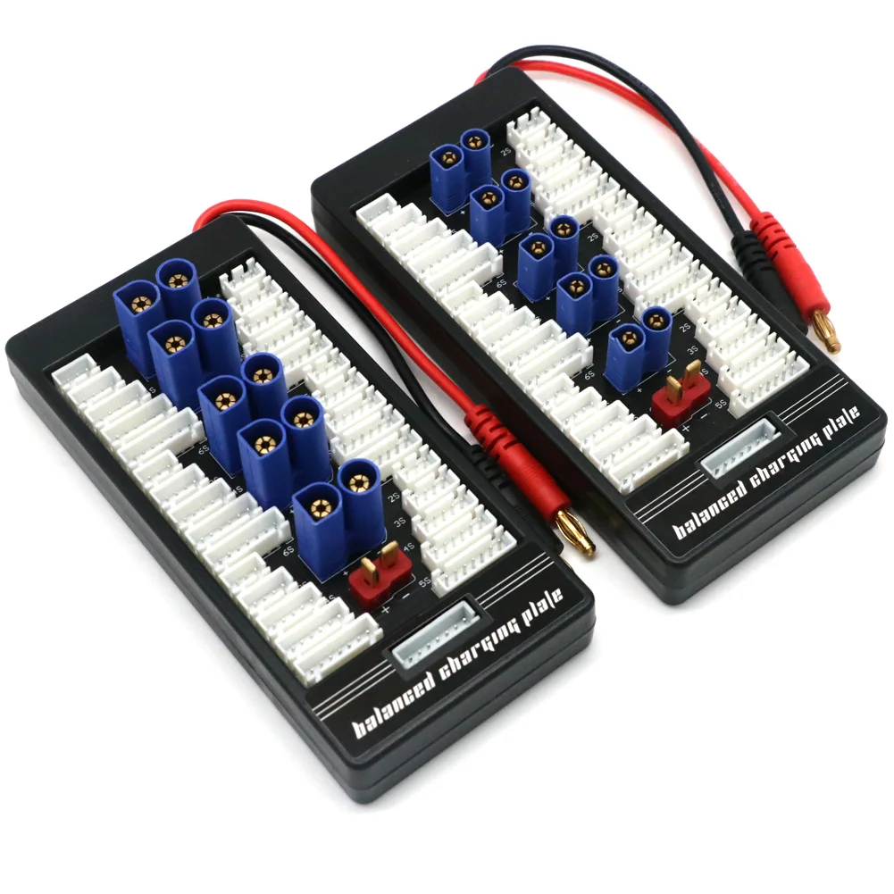 XT60 XT30 XT90 t-plug EC3 EC5 carte de charge de batterie Lipo parallèle 2-6S pour chargeur ISDT Q6 PL6 PL8 chargeur IMAX B6 B6AC B8 – Image 3