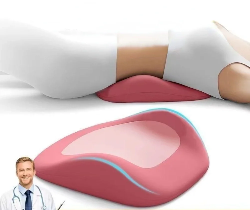 Special Lumbar Support Cushion Sleep Lumbar Pillow Ergonomic Soft Comfortable Memory Cotton Bed Lumbar Protrusion Back Support 4