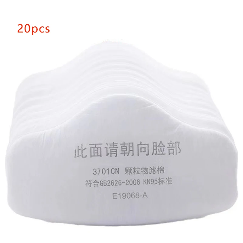 High-Efficiency Particle Cotton Filter for Dust Mask - Ideal for Painting, Spraying, Polishing, Grinding, and Carpentry