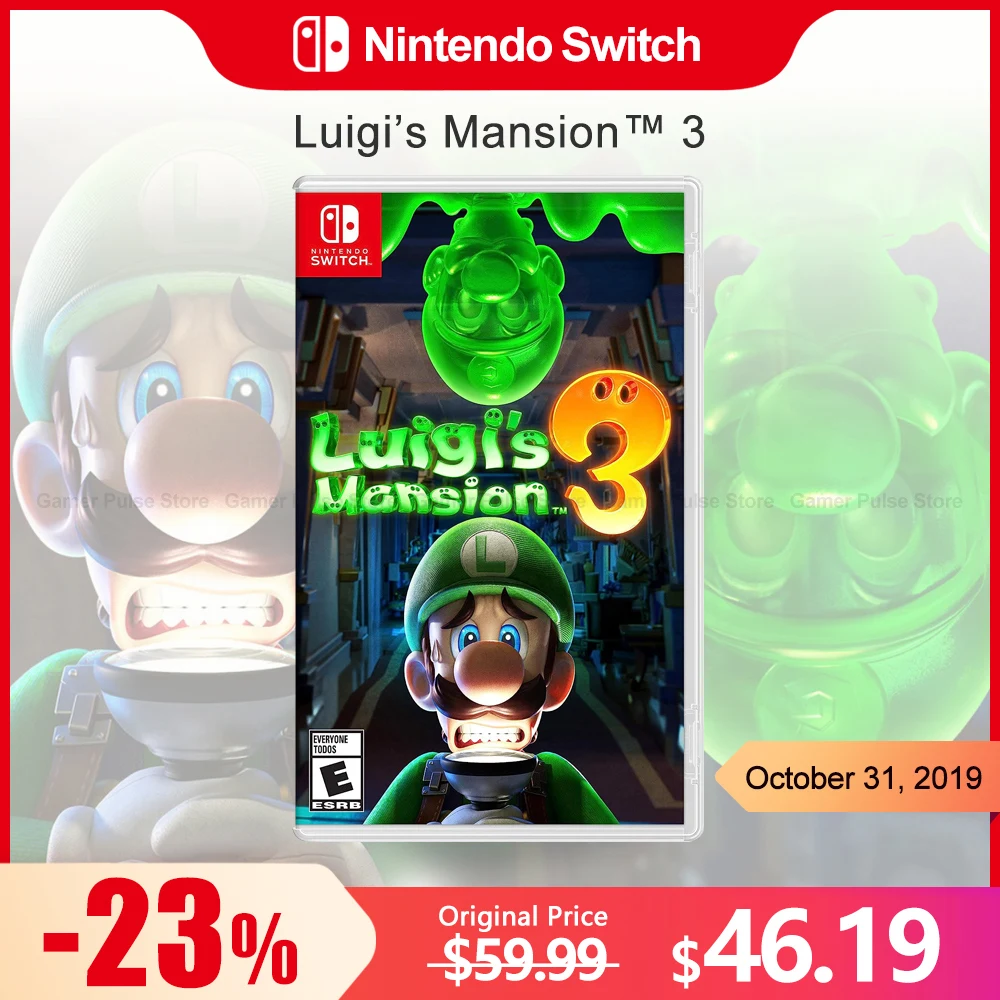 Mario Luigi's Mansion On Switch Lite Nintendo Luigi's Mansion