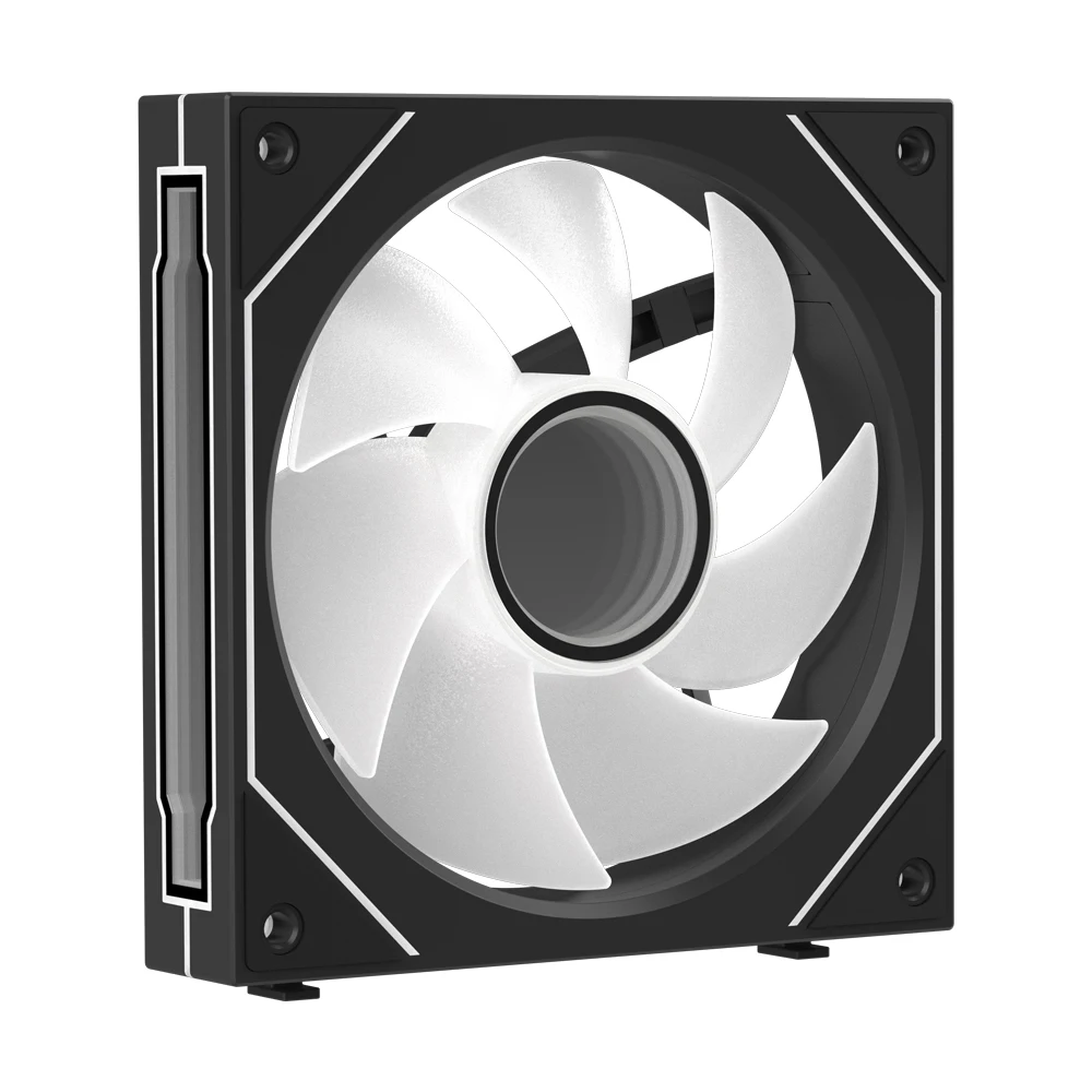 Coolcirc PC Case Fan Mirror Cycle ARGB Light 120mm 3in1 1800rpm 12v/4Pin PWM Computer Low noise Chassis Water Cooling Ventilador