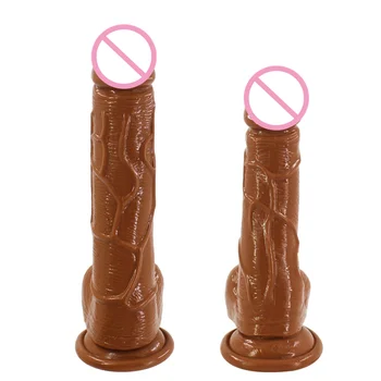 RH Realistic Silicone Dildo Large Dildo Sex Toy for Women with Thick Glans Real Dong with Powerful Suction Cup Stiff Cock XXX 18 3