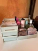 Large Capacity Cosmetic Storage Box Makeup Drawer Organizer Jewelry Nail Polish Makeup Container Desktop Sundries Storage Box 1
