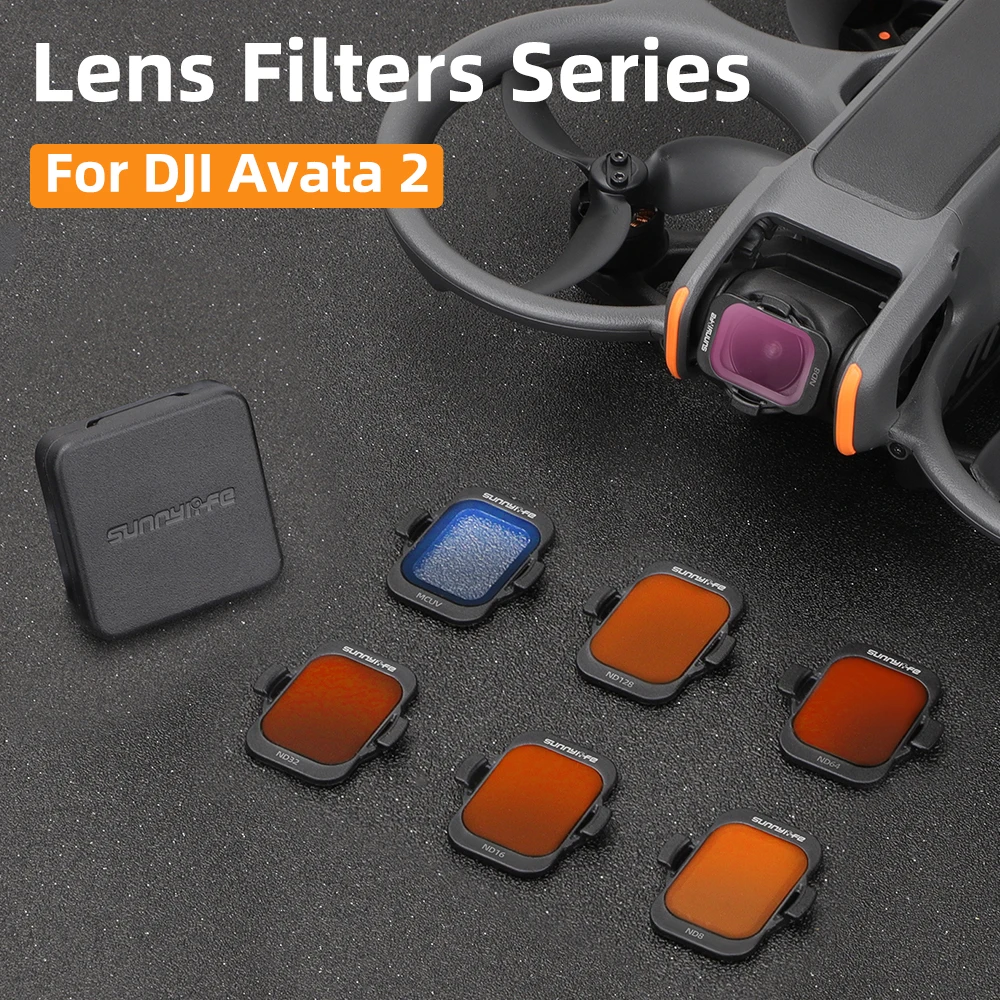 Lens Filter For DJI Avata 2 Gimbal Protector Camera Filters ND8 ND16 ND32 ND64 ND128 MCUV Kit for DJI Avata 2 Drone Accessories