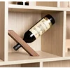 Solid Wood Creative Red Wine Rack Black Walnut Wine Rack Living Room Decoration Household Beech Balanced Wine Bottle Holder 4