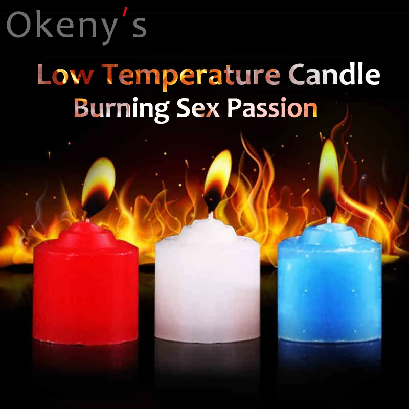 Low Temperature Candle Bdsm Drip Wax Sex Toys Adult Women Men Games