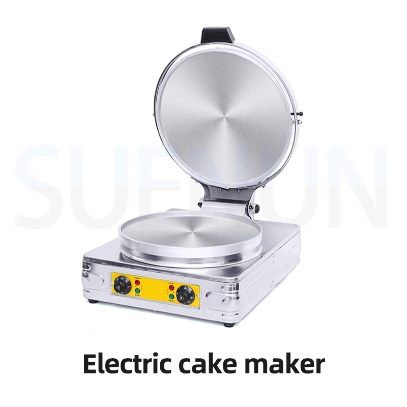 Commercial Electric Baking Tray Double-sided Heating Pancake Machine Desktop Pancake Stove Temperature Control Machine