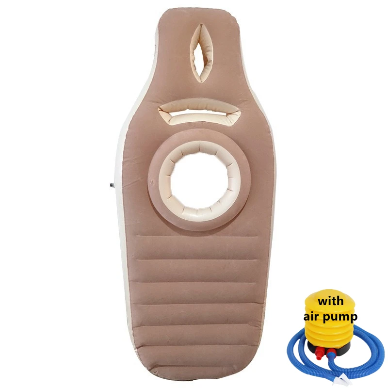 Inflatable Pregnancy Pillow O-type Sleeping Mat For Pregnant Inflatable Mattress Nursing Pillow For Pregnant With Air Pump