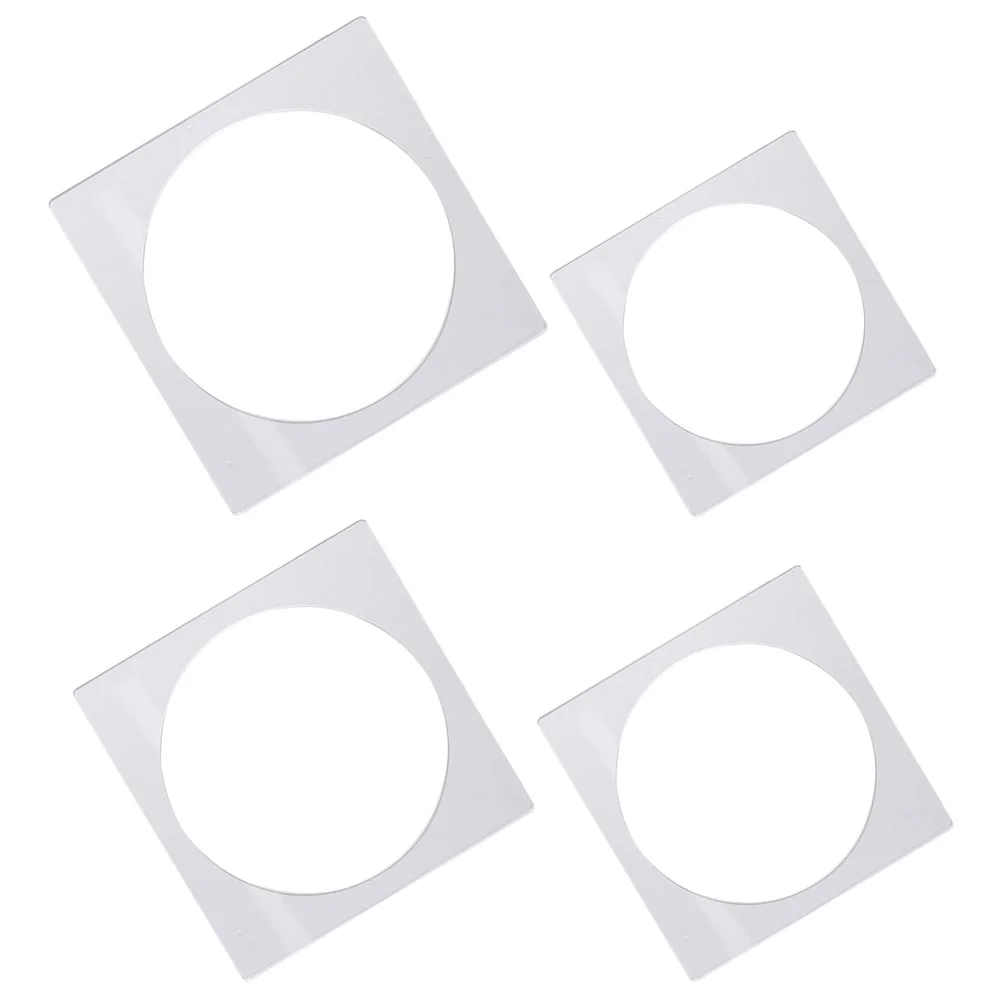 

4pcs Cream Mold Baking Mold Pastry Boards Cake Diy Mold Layer Cake Mold Square Cake Shaping Mold