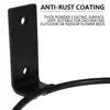 Flower Pot Trays Wall Mounted Pot Ring Holder Metal Planter Hooks Hangers Wall Bracket Plant  storage rack Garden 5