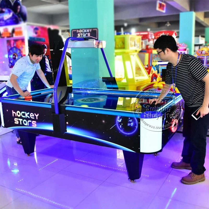 Kids Adults Air Hockey Table Cheap Amusement Center Equipment Game Hall Indoor Coin Operated Tickets Redemption Arcade Machine