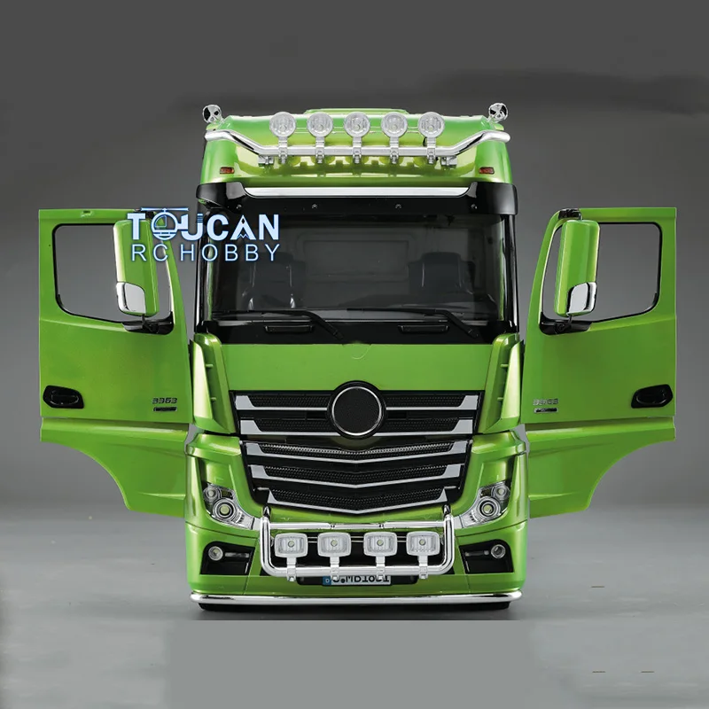 TOUCAN 6*4 1/14 RC Tractor Electric Truck Kits Hightop Painted Remote Control Car 540Motor Toys Adults Gift Model THZH1032 2