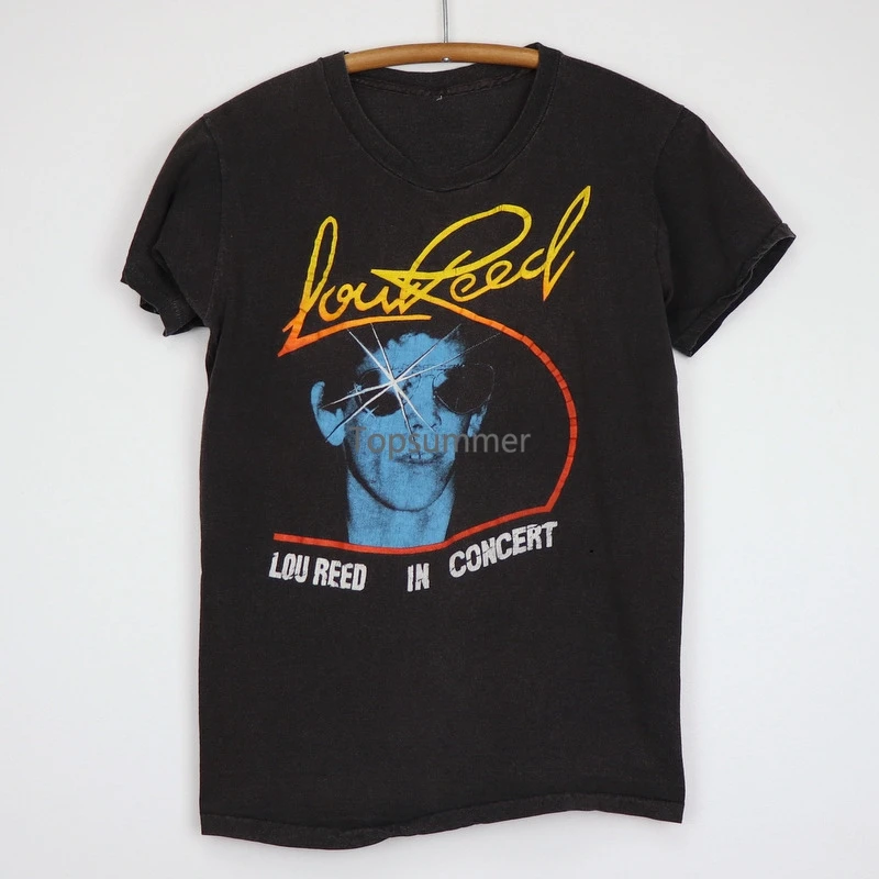 

Lou Reed In Concert Street Hassle T-Shirt Unisex Tee All Sizes Na324