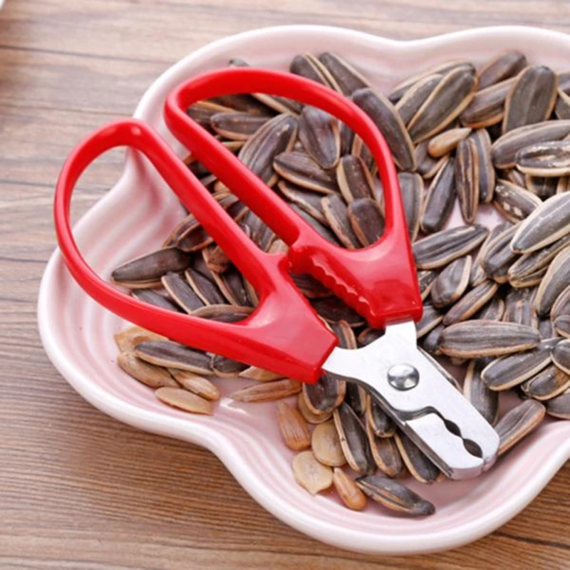 Stainless Steel Seed Cracker Black Melon Seeds White Melon Pistachio Seeds Pine Nuts Sheller Kitchen Household Tool
