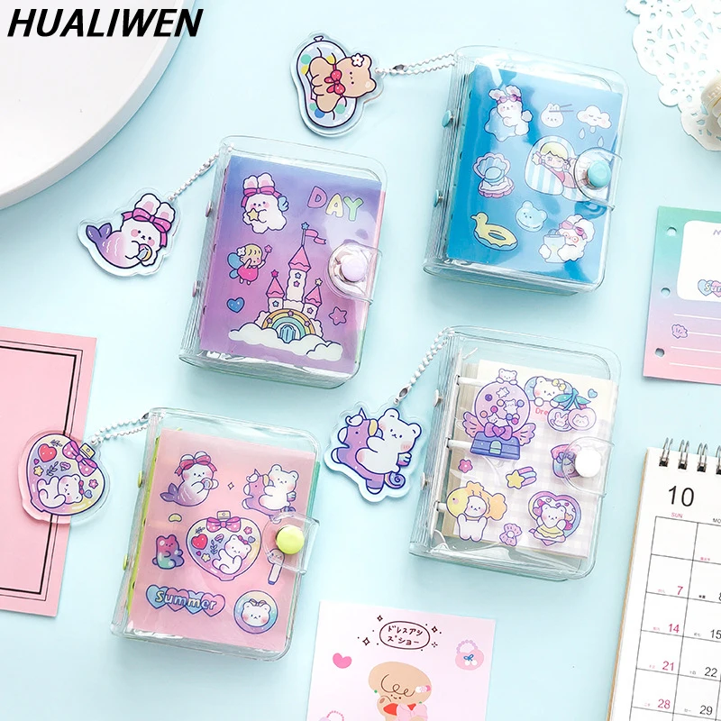 

Korean Cute 3 Holes Loose-leaf Journal Notebook/Cover Diary Agenda To Do List Notepad Kawaii School Stationery Diary Notebook