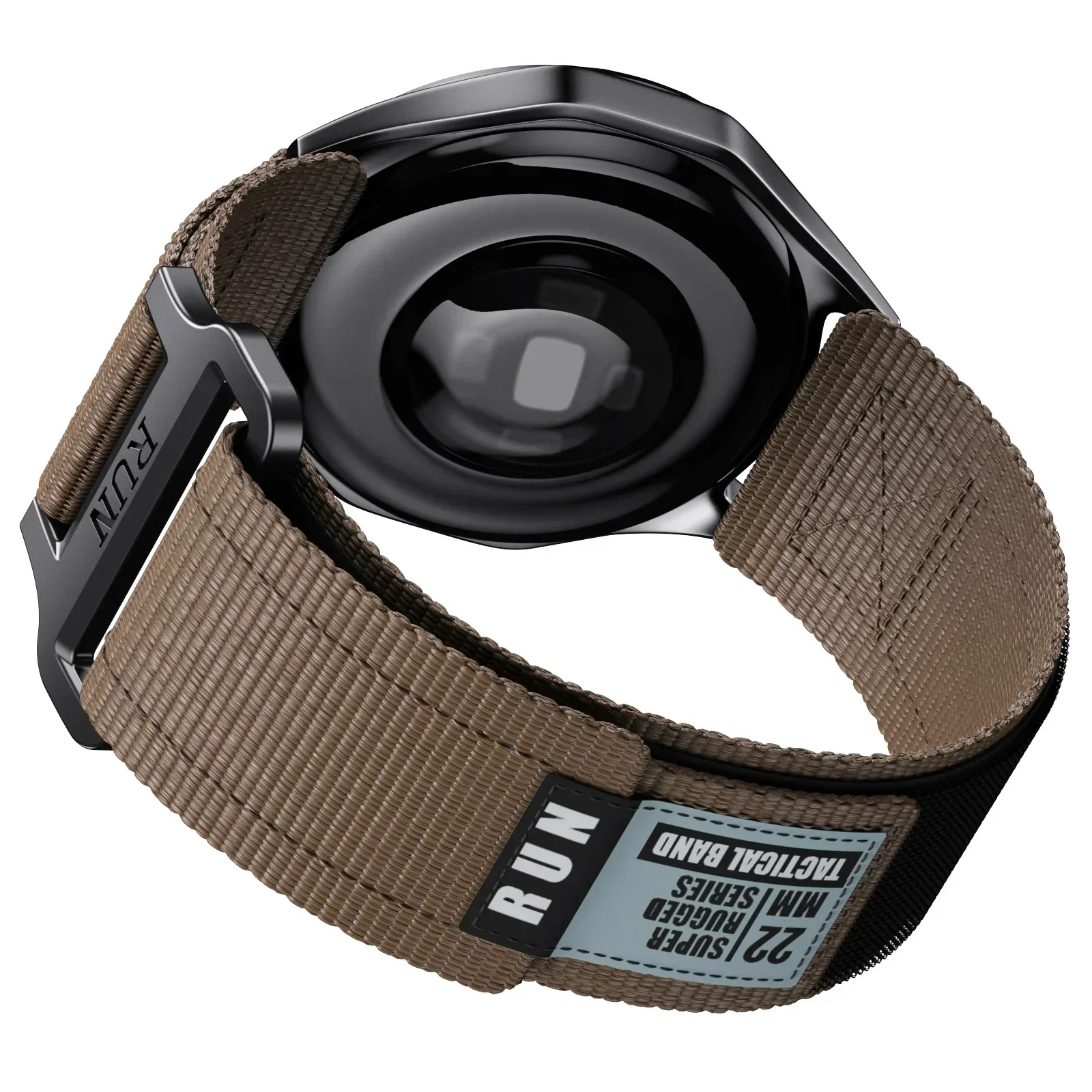 Nylon Loop Strap, 20mm/22mm, Replaceable Smartwatch Band