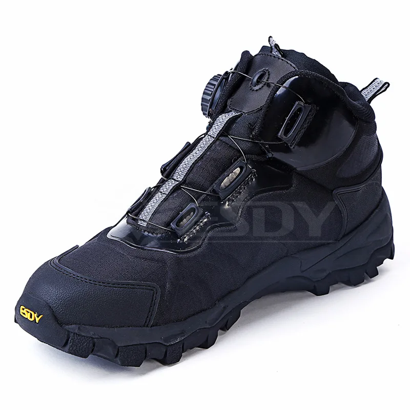

New Outdoor Lightweight Quick Response Boots Hiking Shoes Automatic Buckle Tactical Shoes Combat Boots Military Boots