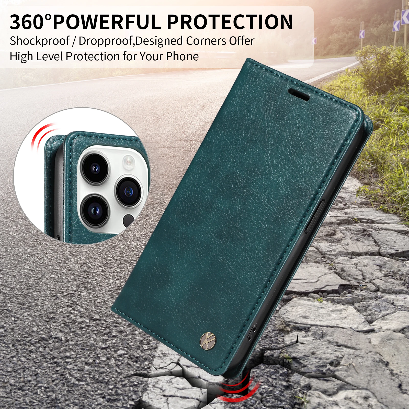 Stylish Wallet Phone Case with Premium Protection and Card Holder